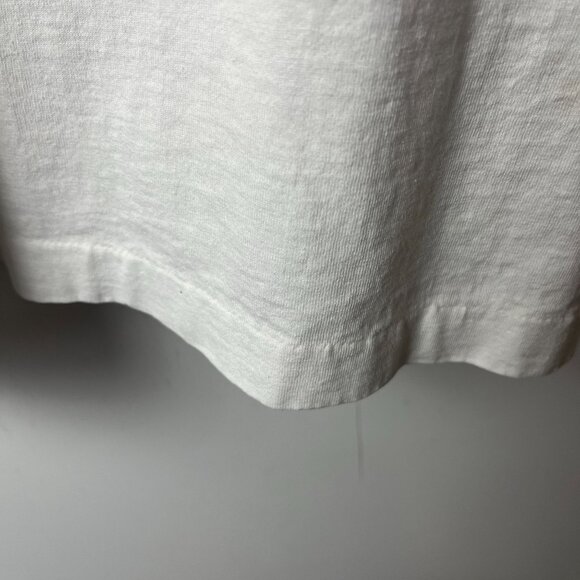 Vintage 90s Bird House Painted T Shirt Adult White XL Extra Large Single Stitch - Picture 7 of 13